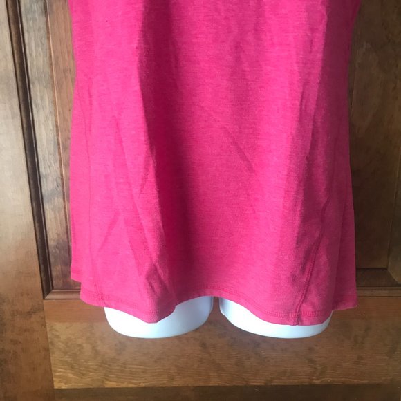 Z by Zella Pink Pullover Scoop Tee w/Cap Sleeves Medium - Picture 6 of 12